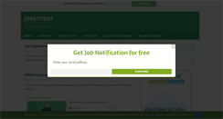 Desktop Screenshot of jobstoday.com.ng